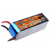 Gens Ace 3300MAH 22.2V 40C Lipo Battery Pack